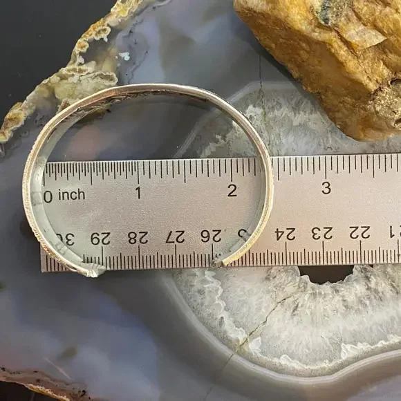 Lloyd Becenti Sterling Silver Horses in Desert Storyteller Bracelet For Women #3 - Picture 9 of 10